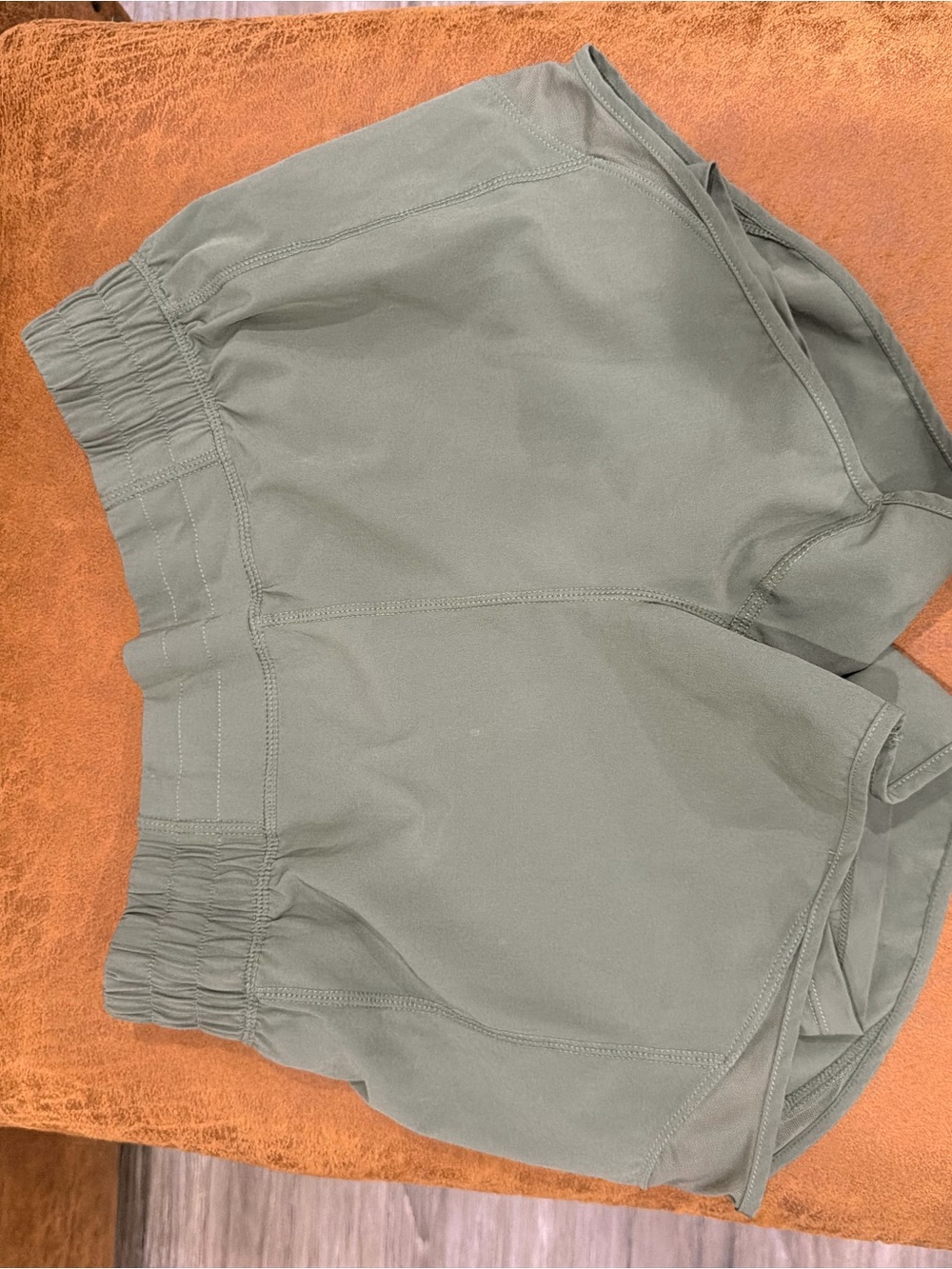 Mondetta Olive Green Athletic Shorts with Elastic Waist